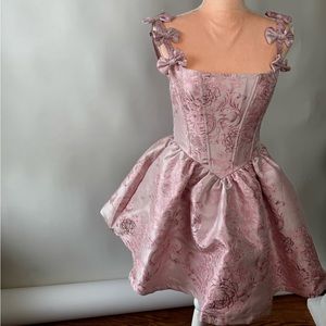 Dolls Kill Sugar Thrillz Grand Illusions Brocade Dress